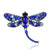 Animal Brooch Blue Dragonfly Brooch - Zinc & Copper The Sexy Scientist