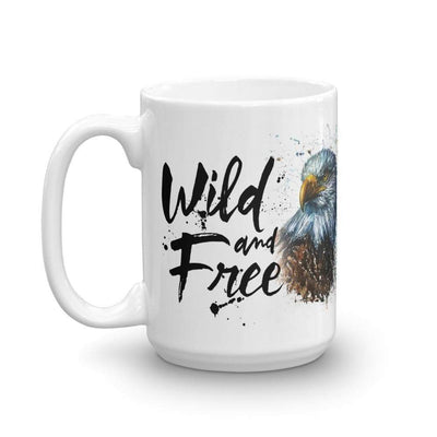 Mug 45 cl "Wild & Free Eagle" Mug The Sexy Scientist