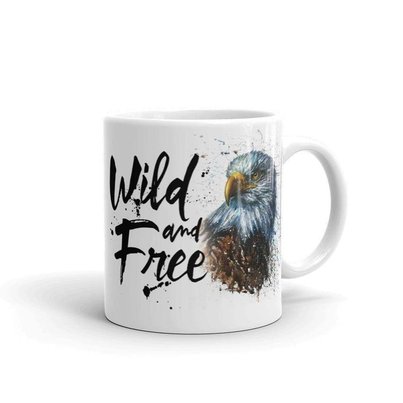 Mug 32,5 cl "Wild & Free Eagle" Mug The Sexy Scientist