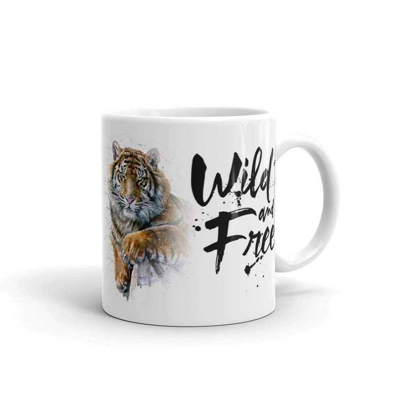 Mug 32,5 cl "Wild & Free Tiger" Mug The Sexy Scientist