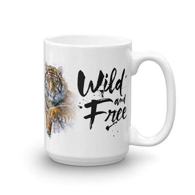 Mug "Wild & Free Tiger" Mug The Sexy Scientist