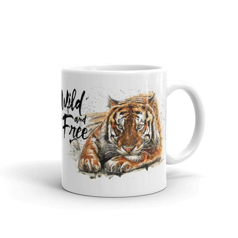 Mug 32,5 cl "Wild & Free Tiger n°2" Mug The Sexy Scientist