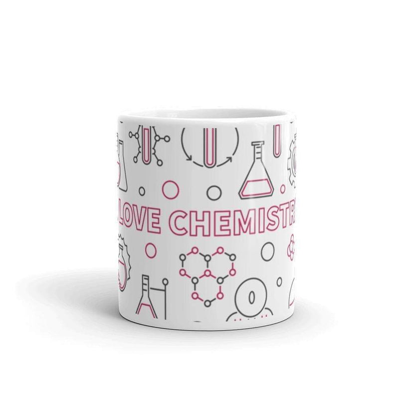 Science Mug 32,5 cl "I Love Chemistry" Science Mug The Sexy Scientist