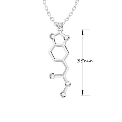 MDMA Molecule Necklace
