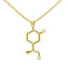 Norepinephrine Molecule Necklace