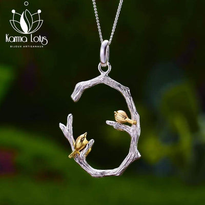 Karma Lotus Silver Medasu Pendant <br>by Karma Lotus Karma Lotus