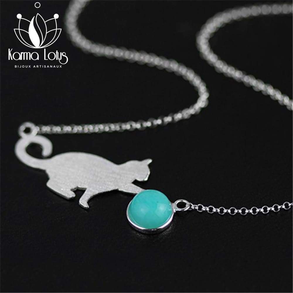 Karma Lotus Turquoise Chakaly Necklace <br>by Karma Lotus Karma Lotus