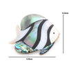 Animal Brooch Fish Brooch - Natural Shell The Sexy Scientist