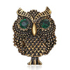 Animal Brooch Gold Owl Brooch - Alloy Tin/Copper The Sexy Scientist