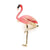 Animal Brooch Pink Flamingo Brooch - Zinc The Sexy Scientist