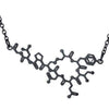 Bijoux science Black Oxytocin Necklace The Sexy Scientist