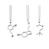 Bijoux science Chemical Molecule Pendant The Sexy Scientist