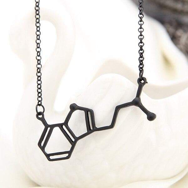 Bijoux science Dimethyltryptamine Molecule Necklace The Sexy Scientist