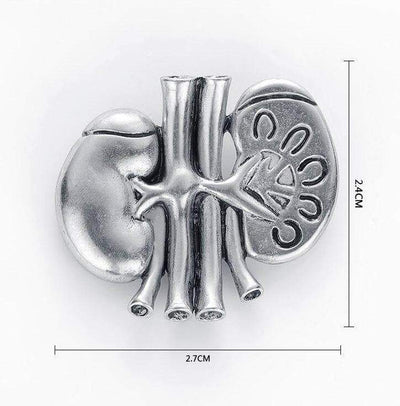 Bijoux science Kidney Pin The Sexy Scientist