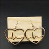 Bijoux science Rose Gold Heartbeat Earrings The Sexy Scientist