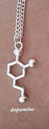 Bijoux science Silver C Chemical Molecule Pendant The Sexy Scientist