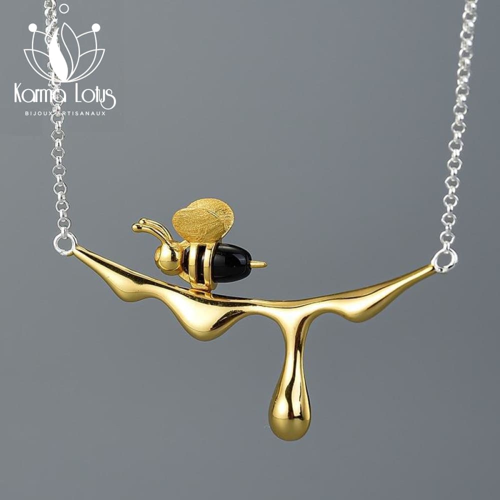 Gold Apilaty Necklace <br>by Karma Lotus The Sexy Scientist