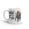 Mug 32,5 cl "Wild & Free Bison" Mug The Sexy Scientist