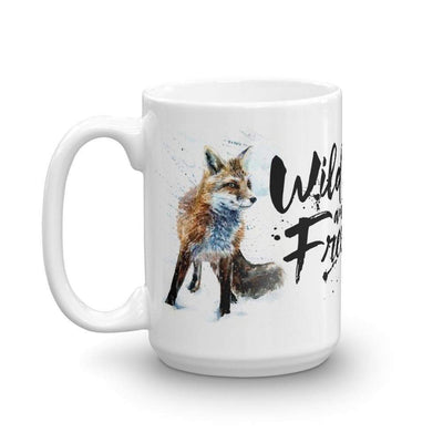 Mug 45 cl "Wild & Free Fox" Mug The Sexy Scientist