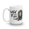 Mug 45 cl "Wild & Free Lion" Mug The Sexy Scientist