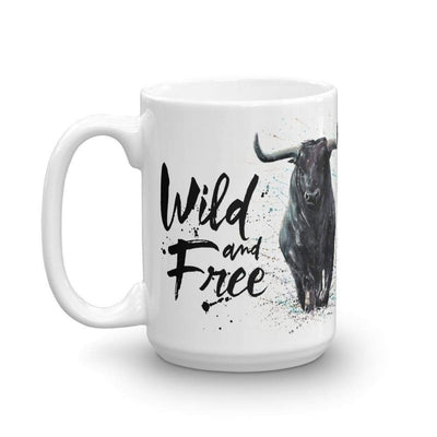 Mug 45 cl "Wild & Free Taureau Mug The Sexy Scientist