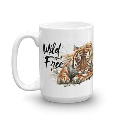 Mug 45 cl "Wild & Free Tiger n°2" Mug The Sexy Scientist