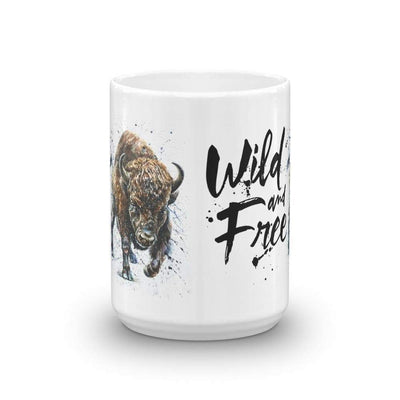 Mug "Wild & Free Bison" Mug The Sexy Scientist