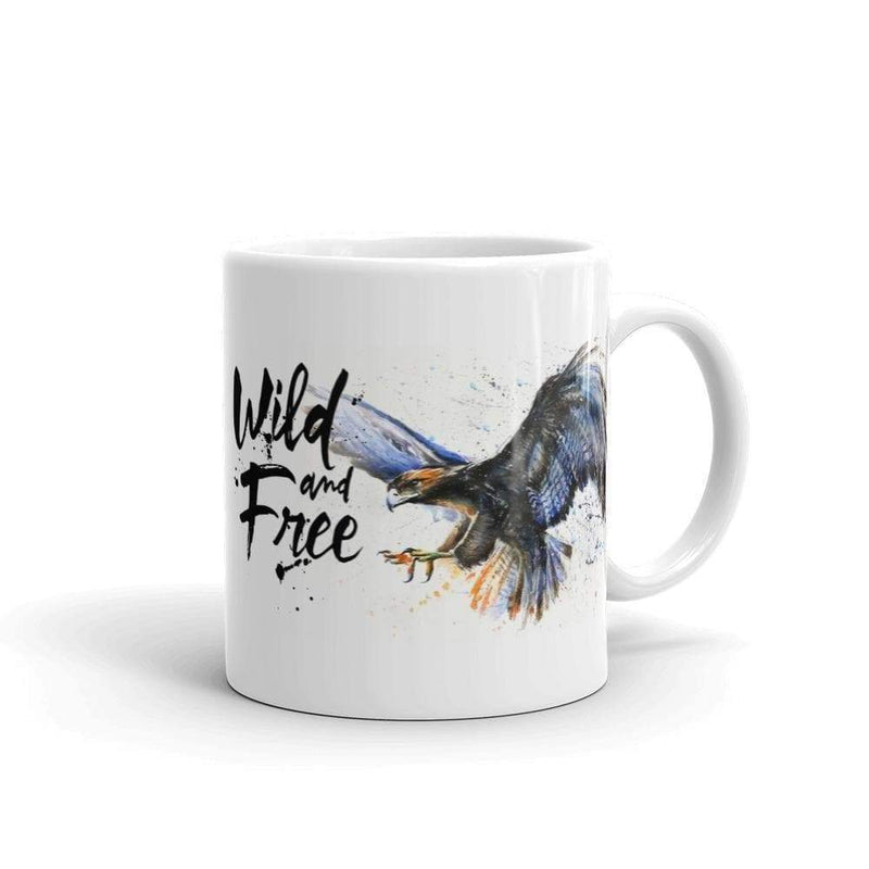 Mug 32,5 cl "Wild & Free Eagle n°2" Mug The Sexy Scientist