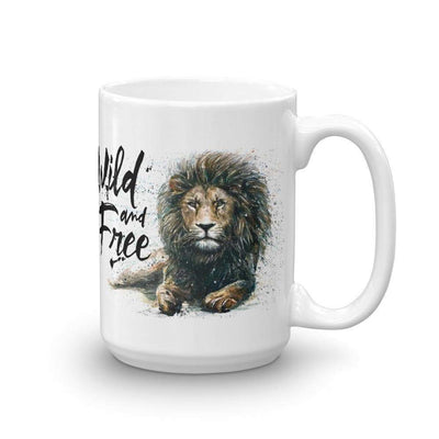 Mug "Wild & Free Lion" Mug The Sexy Scientist