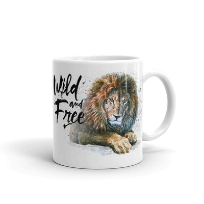 Mug "Wild & Free Lion n°2" Mug The Sexy Scientist