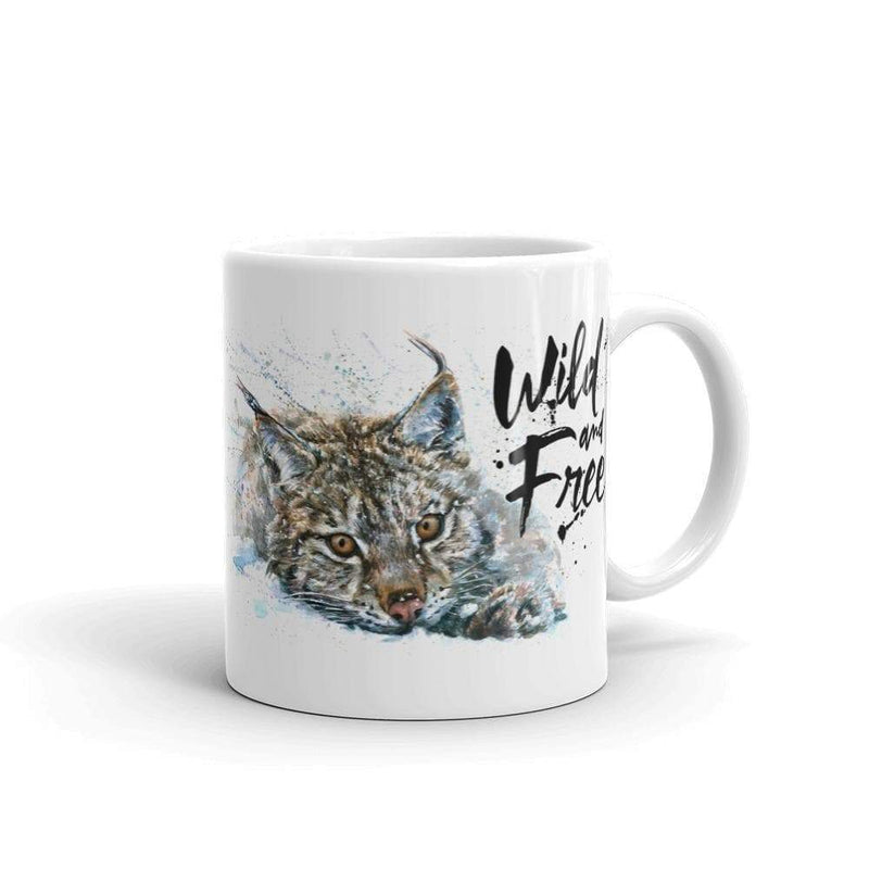 Mug 32,5 cl "Wild & Free Lynx" Mug The Sexy Scientist