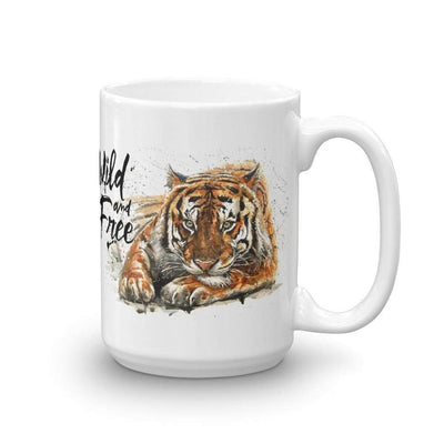 Mug "Wild & Free Tiger n°2" Mug The Sexy Scientist