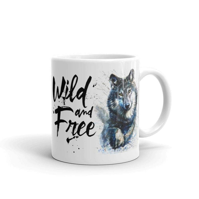 Mug 32,5 cl "Wild & Free Wolf" Mug The Sexy Scientist