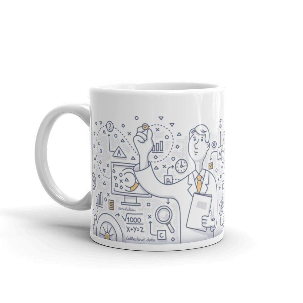 Science Mug 32,5 cl "At Work" Science Mug The Sexy Scientist