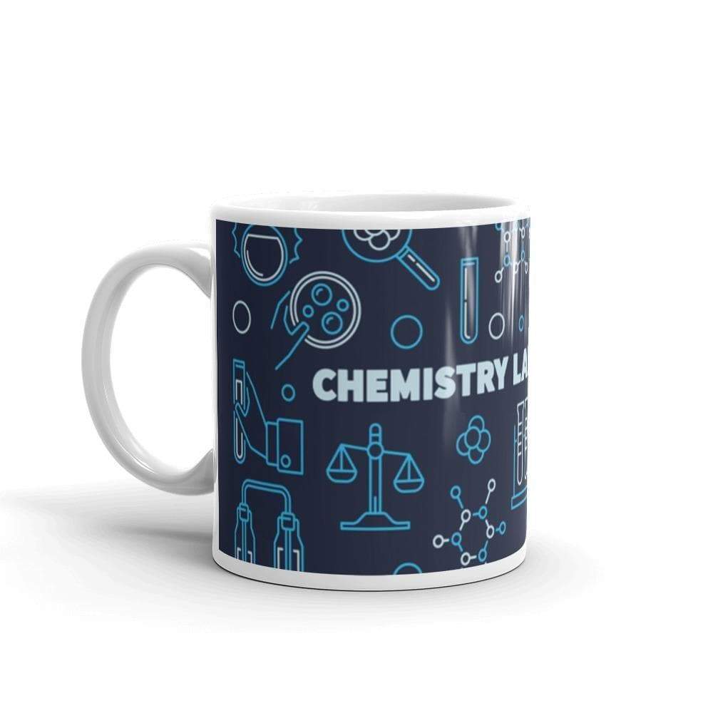 Science Mug 32,5 cl "Chemistry Lab Equipment" Science Mug The Sexy Scientist