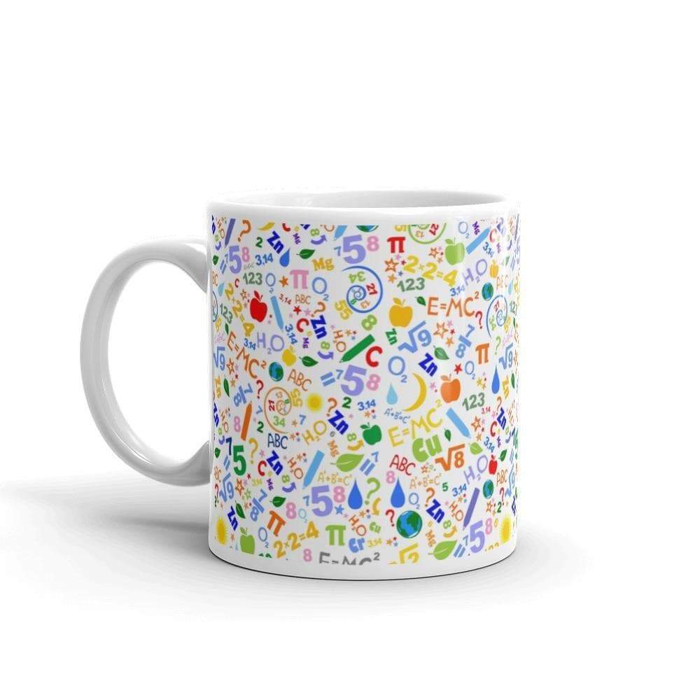 "Colored Math" Science Mug