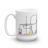 Science Mug 45 cl "Experiment N°1" Science Mug The Sexy Scientist