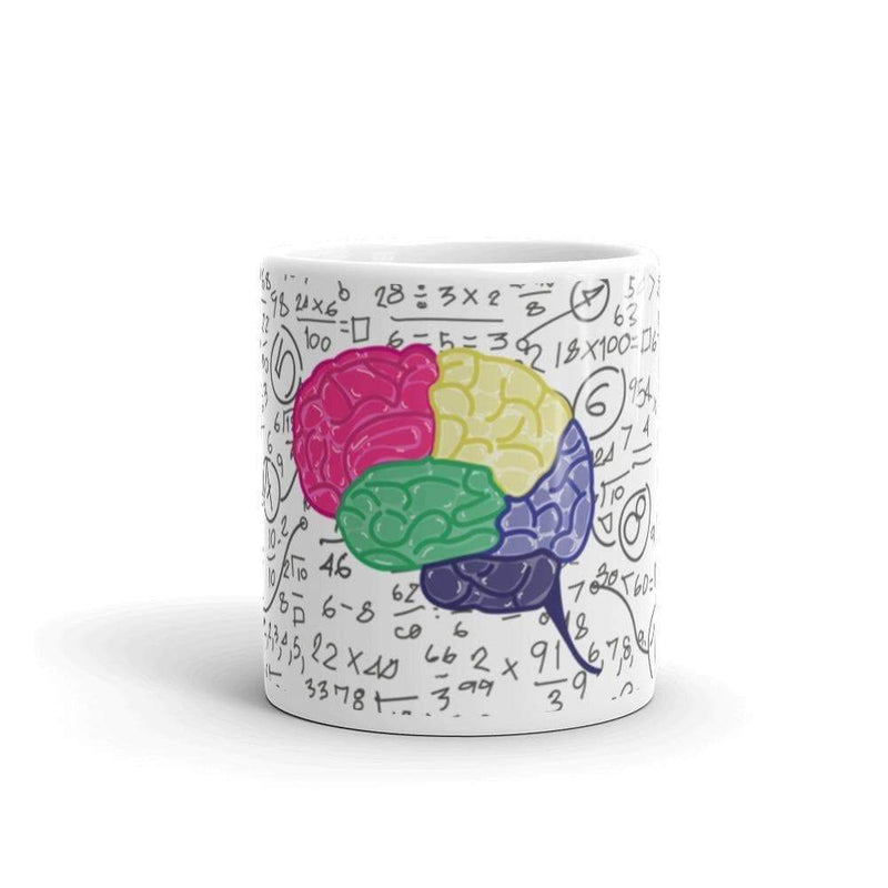 Science Mug 32,5 cl "Brain Parts" Science Mug The Sexy Scientist