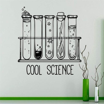 Sticker "Cool Sciences" Wall Sticker The Sexy Scientist