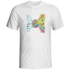 T-Shirt 06 / S "Geek Brain Science" T-Shirt - Cotton & Modal The Sexy Scientist