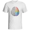 T-Shirt 12 / XXXL "Geek Brain Science" T-Shirt - Cotton & Modal The Sexy Scientist