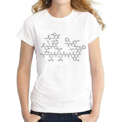 T-Shirt 6 / S "Love Science" T-Shirt - Cashmere & Modal The Sexy Scientist