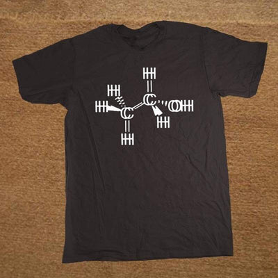 T-Shirt Black / S "Chemistry Reaction" T-Shirt - 100% Cotton The Sexy Scientist