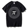 T-Shirt Black / S "Pi Circle" T-Shirt - 100% Cotton The Sexy Scientist