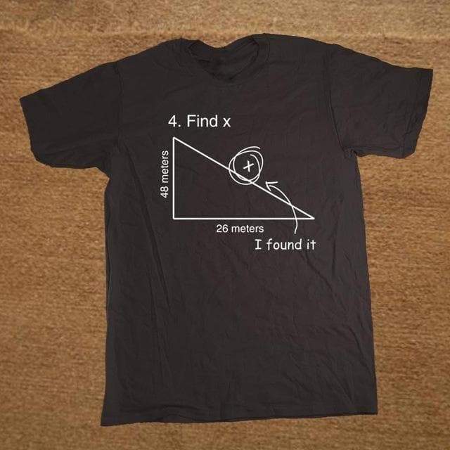 "Find X" T-Shirt - 100% Cotton
