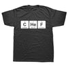 T-Shirt Black / XS "CHeF" T-Shirt - 100% Cotton The Sexy Scientist