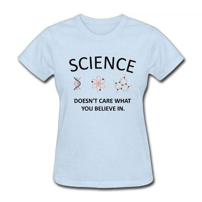 T-Shirt Blue clair / S "Scientific Truth" T-Shirt - 100% Cotton The Sexy Scientist