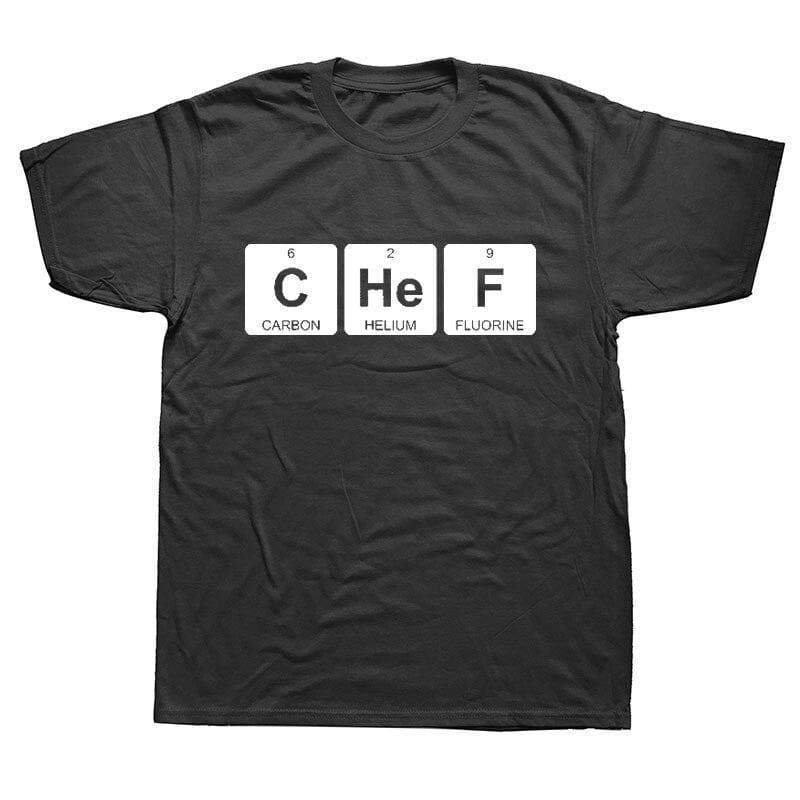 T-Shirt White / XS "CHeF" T-Shirt - 100% Cotton The Sexy Scientist