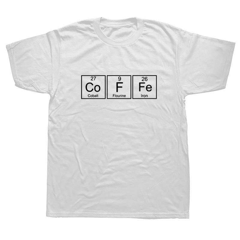 T-Shirt "CoFFe" T-Shirt - 100% Cotton The Sexy Scientist