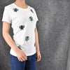 T-Shirt "Embroidered Bees" T-Shirt - Cotton & Spandex The Sexy Scientist